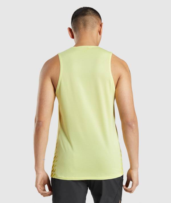 Panske Tielko Gymshark Sport Stripe Zelene | VK0856193